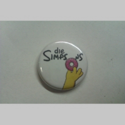 The Simpsons, odznak priemer 25mm 