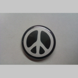 Peace, odznak priemer 25mm 