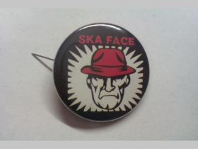 SKA FACE, odznak väčší cca. 30mm