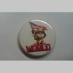 USA world, odznak väčší cca. 30mm