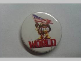 USA world, odznak väčší cca. 30mm