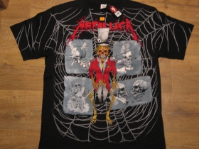 Metallica čierne p&aacute;nske tričko materi&aacute;l 100% bavlna