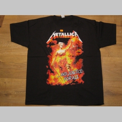 Metallica čierne pánske tričko materiál 100% bavlna Metallica čierne pánske tričko materiál 100% bavlna
