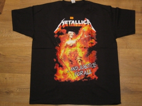 Metallica čierne p&aacute;nske tričko materi&aacute;l 100% bavlna