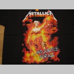 Metallica čierne pánske tričko materiál 100% bavlna Metallica čierne pánske tričko materiál 100% bavlna
