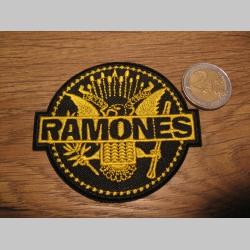 Ramones nažehľovacia nášivka vyšívaná (možnosť nažehliť alebo našiť na odev) Ramones nažehľovacia nášivka vyšívaná (možnosť nažehliť alebo našiť na odev)