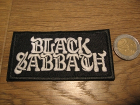 Black Sabbath nažehľovacia n&aacute;&scaron;ivka vy&scaron;&iacute;van&aacute; (možnosť nažehliť alebo na&scaron;iť na odev)