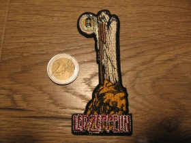 Led Zeppelin nažehľovacia n&aacute;&scaron;ivka vy&scaron;&iacute;van&aacute; (možnosť nažehliť alebo na&scaron;iť na odev)