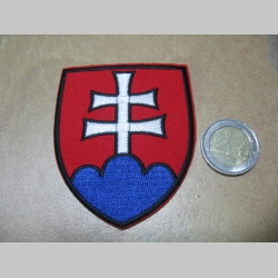 Slovenský znak  nažehľovacia vyšívaná nášivka (možnosť nažehliť alebo našiť na odev)