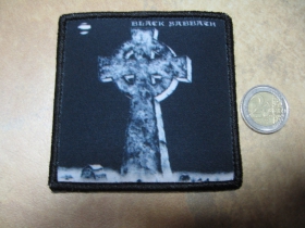 Black Sabbath ofsetová nášivka po krajoch obšívaná cca. 9x9cm 