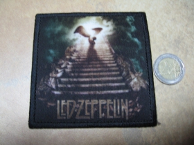 Led Zeppelin  ofsetová nášivka po krajoch obšívaná cca. 9x9cm 