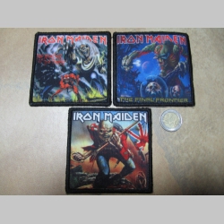 Iron Maiden  ofsetová nášivka po krajoch obšívaná cca. 9x9cm  cena za 1ks!!!