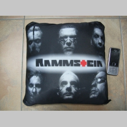 Rammstein, vankúšik cca.30x30cm 100%polyester