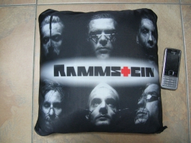 Rammstein, vankúšik cca.30x30cm 100%polyester