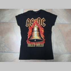 AC/DC dámske tričko čierne 100%bavlna 