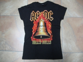 AC/DC dámske tričko čierne 100%bavlna 