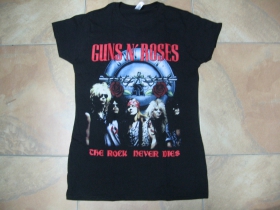 Guns n Roses dámske tričko čierne 100%bavlna 