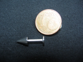 Piercing do brady, celková dĺžka 16mm, hrúbka tyčky 1,5mm, dĺžka samotného ostňa 7mm, priemer ostňa 5mm