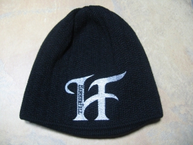 Hammerfall, zimná čiapka s vyšívaným logom, čierna 100%akryl (univerzálna veľkosť)