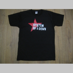 System of a Down čierne pánske tričko 100%bavlna