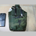 Vojenská fľaša maskáčová umelohmotná, poľná s púzdrom, objem cca. 1Liter