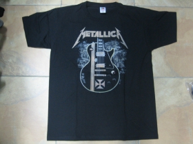 Metallica čierne pánske tričko materiál 100%bavlna