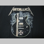 Metallica čierne pánske tričko materiál 100%bavlna