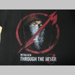 Metallica čierne pánske tričko materiál 100%bavlna