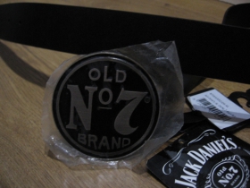 Jack Daniels kožený opasok s kovovou prackou posledný kus!!!! obvod pásu od 107 do 123cm