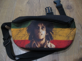 Bob Marley ľadvinka - Bedrová taška s dvomi priehradkami na zips