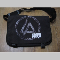 Linkin Park  pevná textilná taška cez plece, nastaviteľný pás materiál 100%polyester rozmery cca.36x27x10cm ( vhodná aj pre notebook )