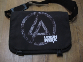 Linkin Park  pevná textilná taška cez plece, nastaviteľný pás materiál 100%polyester rozmery cca.36x27x10cm ( vhodná aj pre notebook )