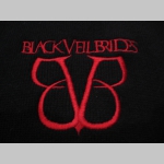 Black veil Brides čierna zimná čiapka s vyšívaným logom 100%akryl univerzálna veľkosť