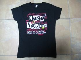 Načo Názov - Komuže je lepšie, čierne dámske tričko(Kvalitná sieťotlač Ekologickými farbami!!!  posledný kus veľkosť XL