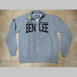 Ben Lee Mikina "CORNER" na zips bez kapucne, šedá,  67%Bavlna, 33%Polyester  