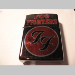 Foo Fighters - doplňovací benzínový zapalovač s vypalovaným obrázkom
