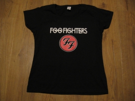 Foo Fighters čierne dámske tričko 100%bavlna