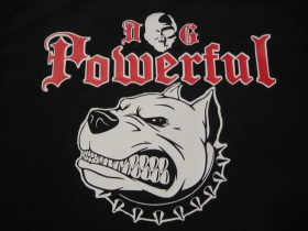 Powerful Dog   pánske tričko 100% bavlna