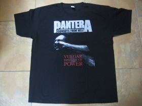 Pantera  čierne pánske tričko materiál 100% bavlna