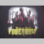 Powerwolf čierne pánske tričko materiál 100% bavlna