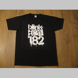Blink 182 čierne pánske tričko 100%bavlna