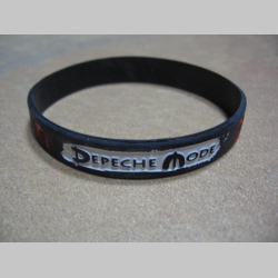 Depeche Mode - pružn&yacute; silik&oacute;nov&yacute; n&aacute;ramok s vyrazen&yacute;m mot&iacute;vom
