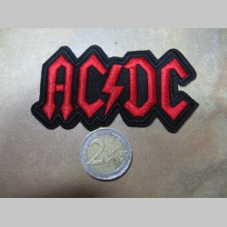 AC/DC nažehľovacia n&aacute;&scaron;ivka (možnosť nažehliť alebo na&scaron;iť na odev)