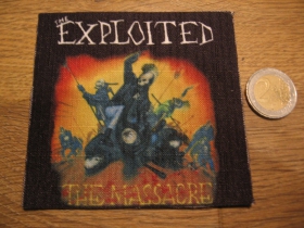 Exploited ofsetov&aacute; n&aacute;&scaron;ivka po krajoch neob&scaron;&iacute;van&aacute; rozmery cca. 9x9cm