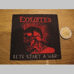 Exploited ofsetov&aacute; n&aacute;&scaron;ivka po krajoch neob&scaron;&iacute;van&aacute; rozmery cca. 9x9cm