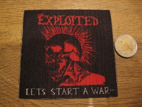 Exploited ofsetov&aacute; n&aacute;&scaron;ivka po krajoch neob&scaron;&iacute;van&aacute; rozmery cca. 9x9cm