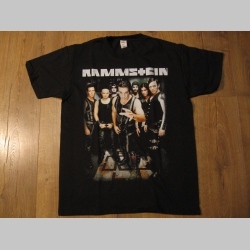 Rammstein čierne pánske tričko 100%bavlna Rammstein čierne pánske tričko 100%bavlna