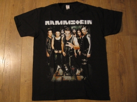 Rammstein čierne p&aacute;nske tričko 100%bavlna