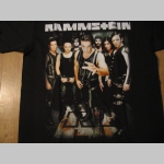 Rammstein čierne pánske tričko 100%bavlna Rammstein čierne pánske tričko 100%bavlna