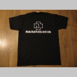 Rammstein čierne pánske tričko 100%bavlna Rammstein čierne pánske tričko 100%bavlna